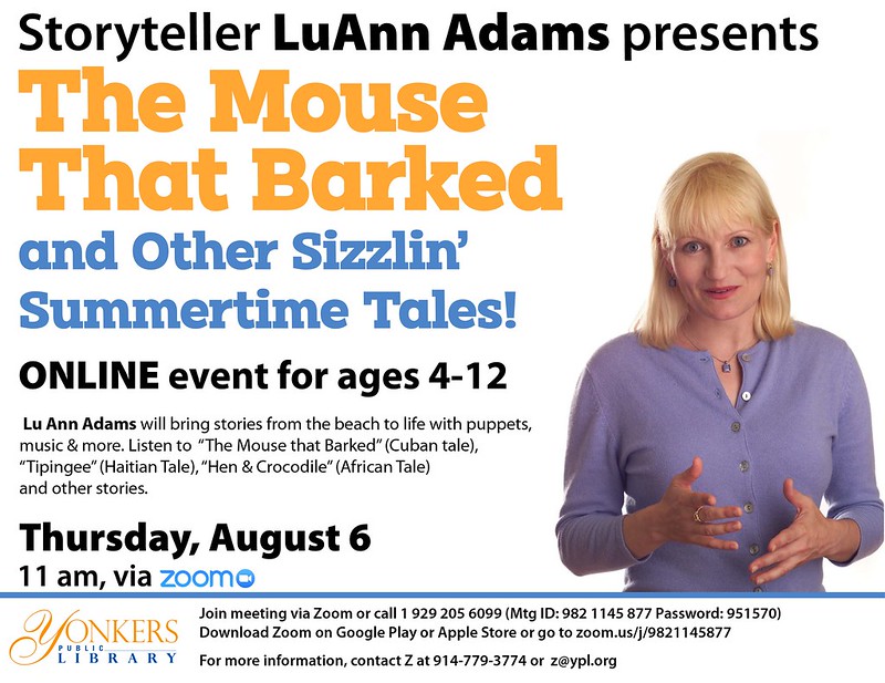 The Mouse That Barked and Other Sizzlin' Summertime Tales! with LuAnn Adams image