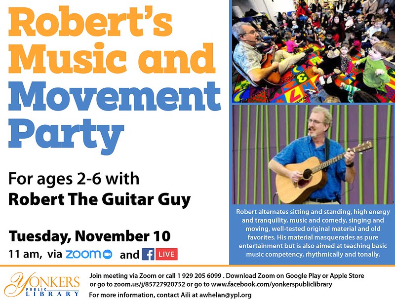 Robert the Guitar Guy: Music & Movement Party! image