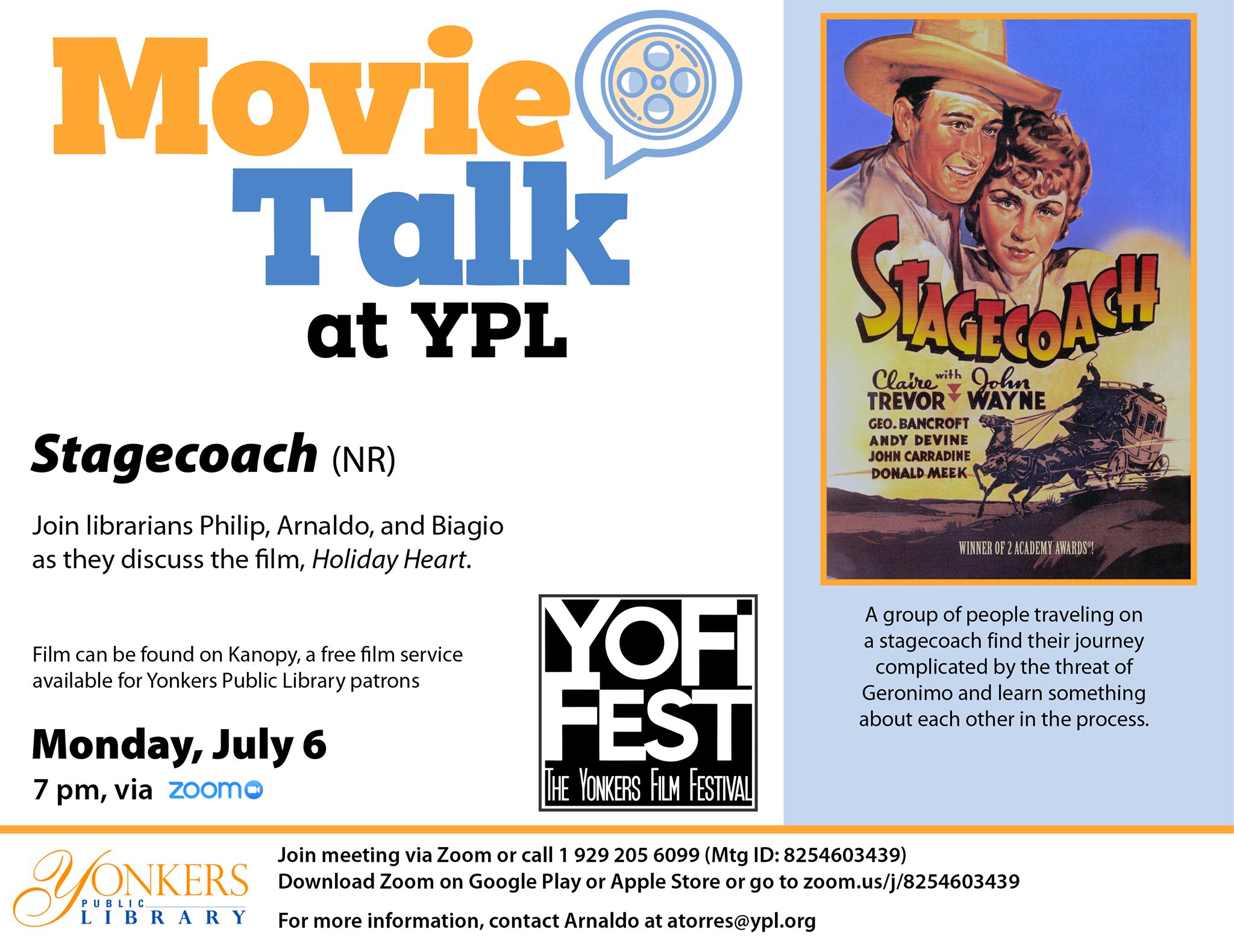 Movie Talk (YoFi edition): Stagecoach image